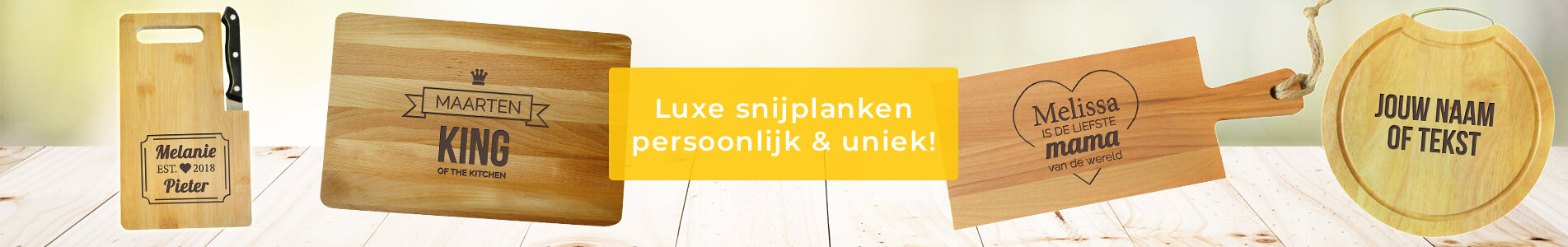 Snijplank graveren