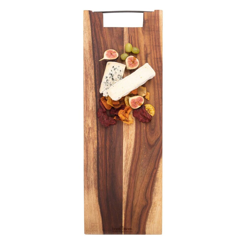 Serveerplank Rose wood  graveren XL