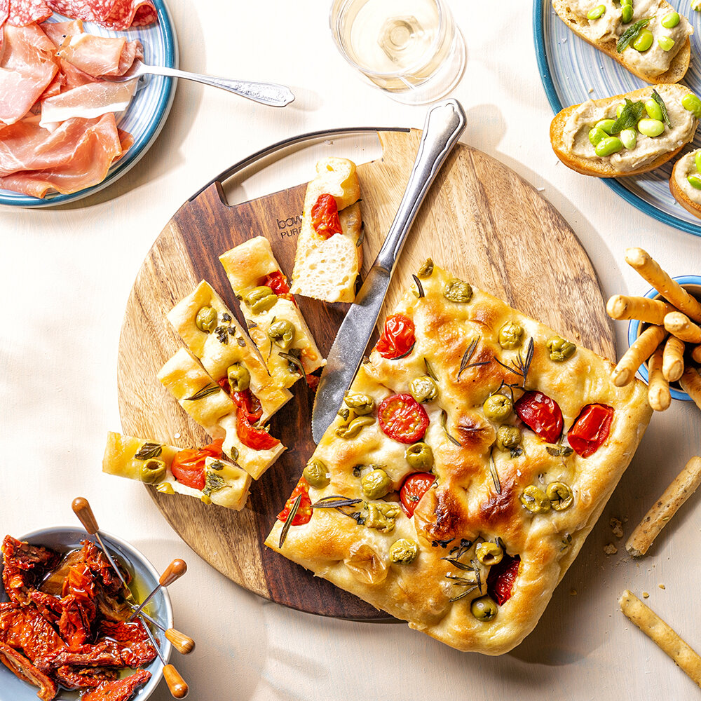 Ronde serveerplank Rose wood  graveren 