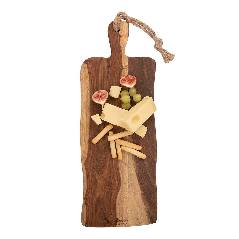 Serveerplank Rose wood  graveren recht