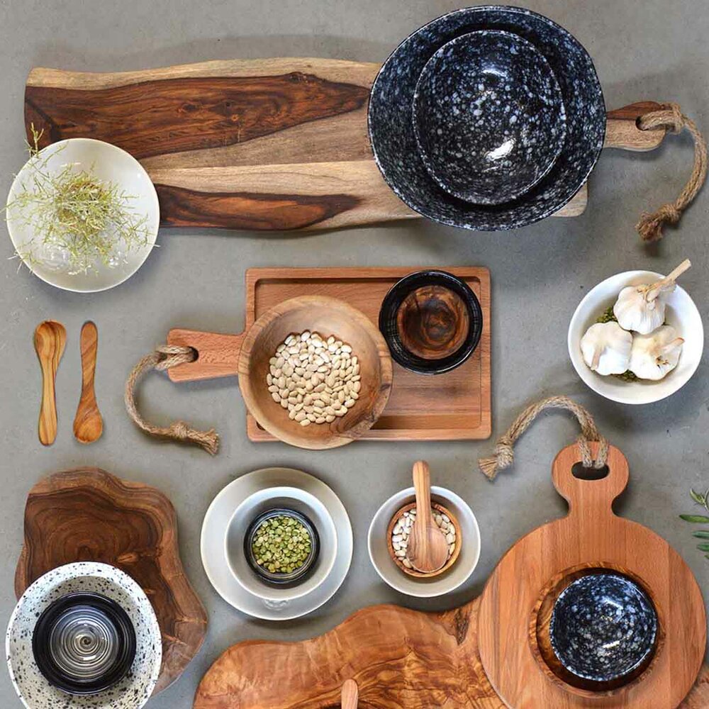 Serveerplank Rose wood  graveren recht