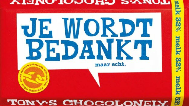 Tony Chocolony  Je wordt bedankt - melk
