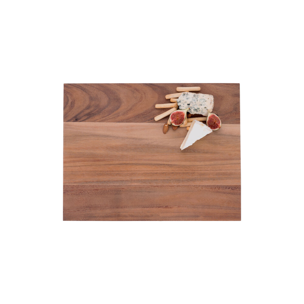 Teak Wood borrelplank XL