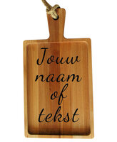Tapasplank met naam