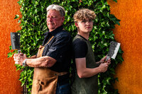 Aziatisch hakmes graveren