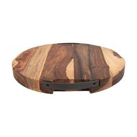 Ronde serveerplank Rose wood  graveren 