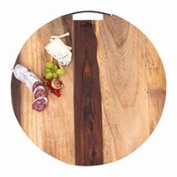 Ronde Rosewoodplank  graveren 