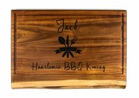 BBQplank natuurlijk acacia XL graveren