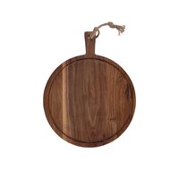 Ronde acacia serveerplank 40 cm