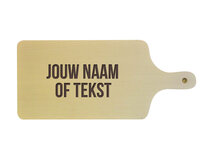 Hapjesplank graveren