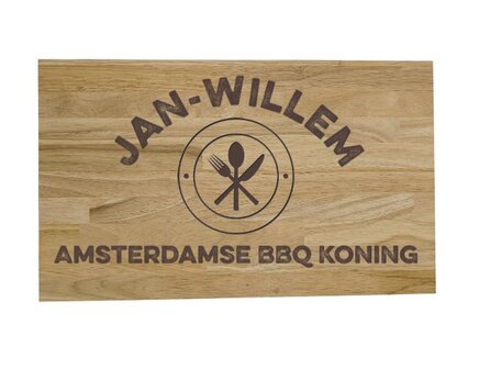 BBQplank XXL graveren