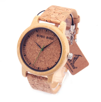 Bamboe dames horloge graveren