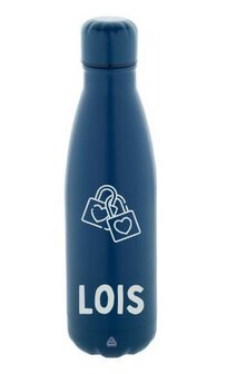 Thermosfles blauw