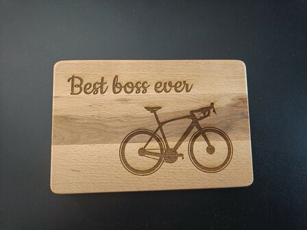 Snijplank beuken graveren