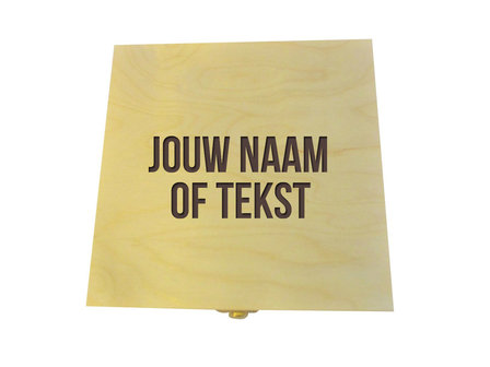 Theedoos met naam