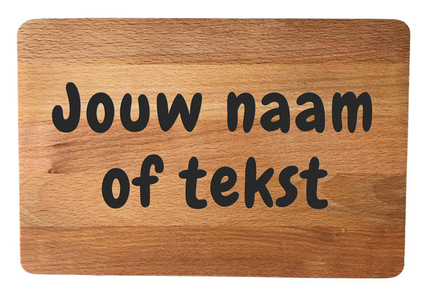 Kaasplank graveren