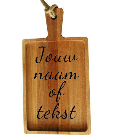 Tapasplank met naam