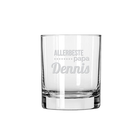 Whisky glas graveren