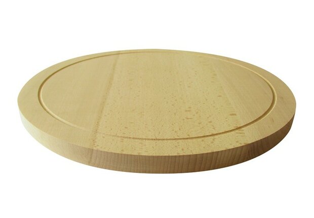 Snijplank rond graveren