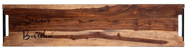 Serveerplank rosewood  graveren XXXL