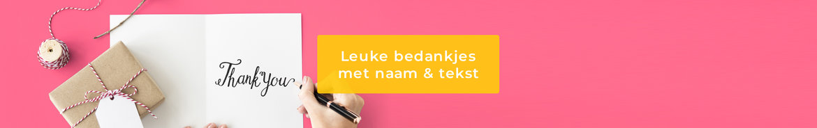 Bedankjes