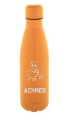 Thermosfles oranje