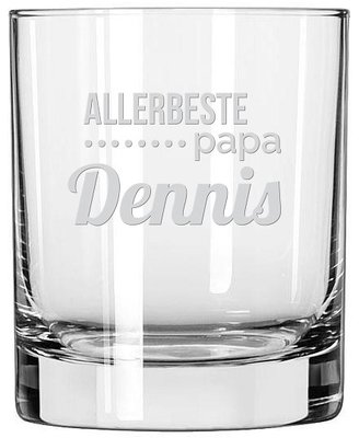 Whisky glas graveren